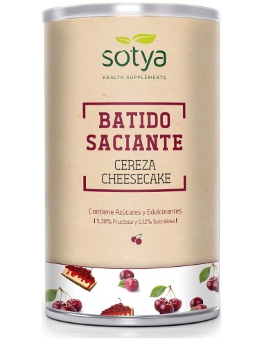 Batidos Saciantes 550G Polvo Sabor Cereza Cheesecake de Sotya
