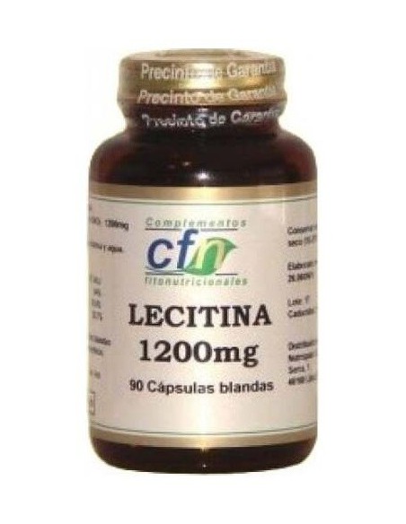 Lecitina 1200Mg. 90Perlas de Cfn