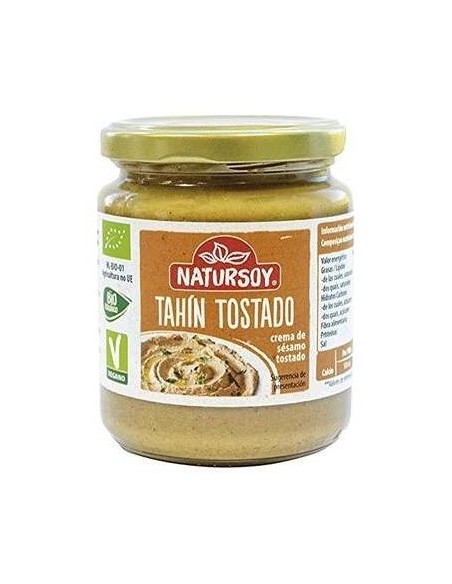 Tahin Tostado Con Sal 250G de Natursoy