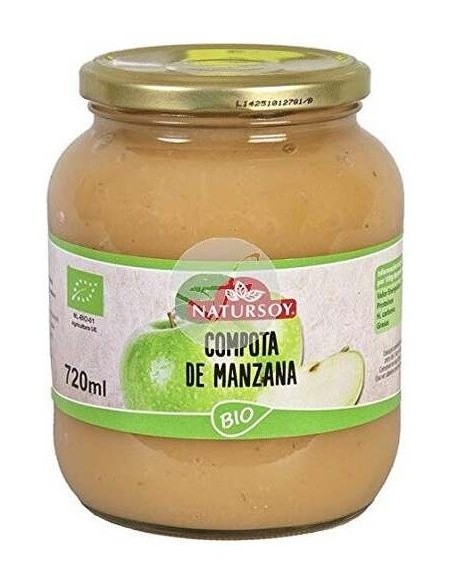 Compota De Manzana 700Gr. Bio Vegan de Natursoy