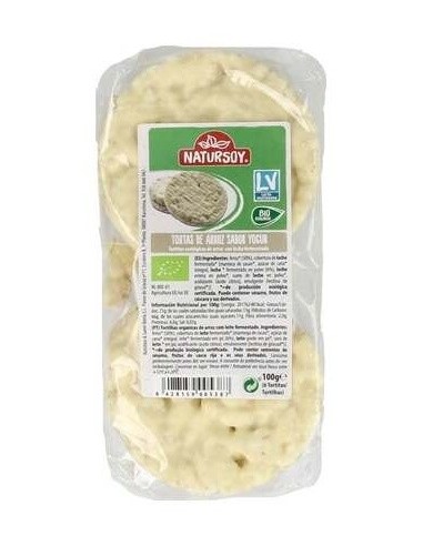 Tortas De Arroz Con Yogur 100Gr. de Natursoy