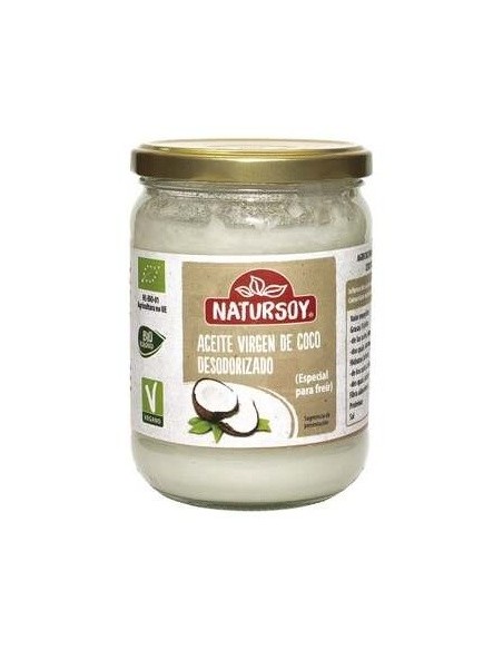 Aceite De Coco Desodorizado 400Ml. Bio de Natursoy