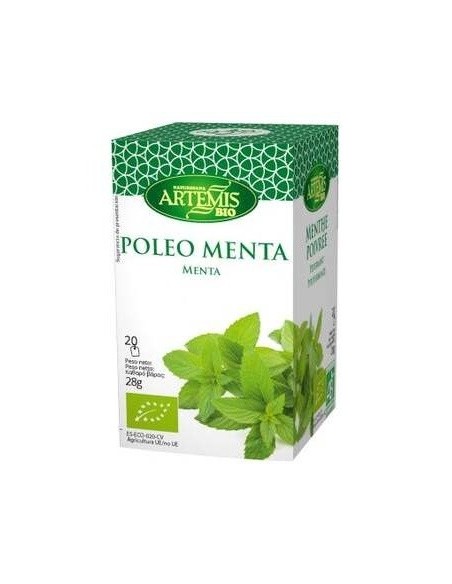 Menta Poleo Infusion 20Bolsitas. Bio de Artemis Bio