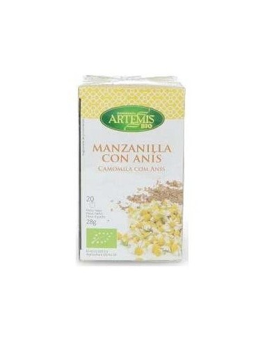 Manzanilla Con Anis Infusion 20Bolsitas de Artemis Bio