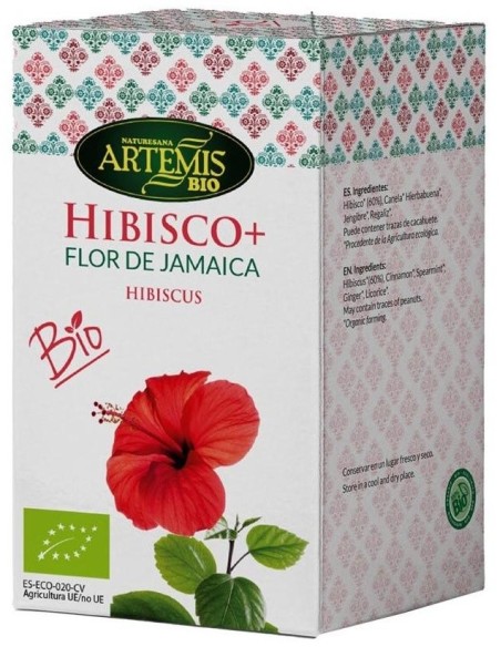 Hibisco+Flor De Jamaica Infusion 20Bolsitas. Bio de Artemis Bio