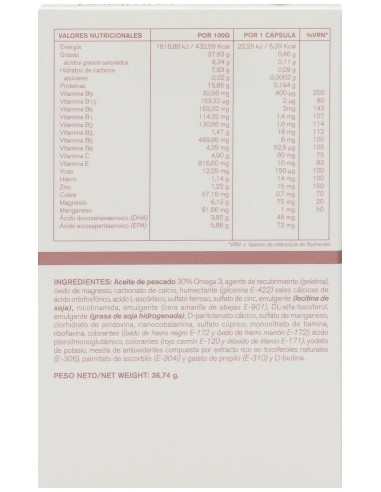 Ginenatal Forte 30Cap. de Rilastil