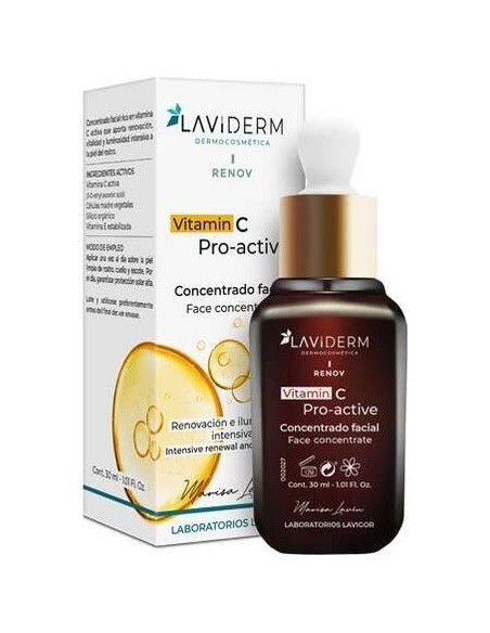 Laviderm Vitamina C Pro-Active Facial 30Ml. de Lavigor