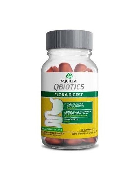 Aquilea Qbiotics Flora Digest 30 Gummies de Aquilea