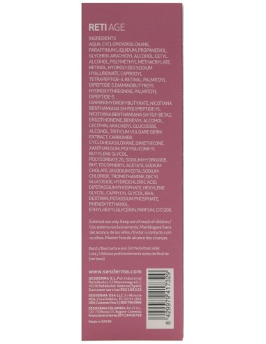 Reti-Age Crema Gel Antienvejecimiento 50Ml. de Sesderma