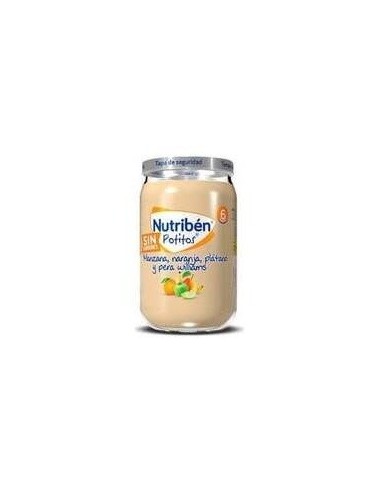 Nutriben Potito Manzana Naranja Platano Pera 235Gr de Nutriben
