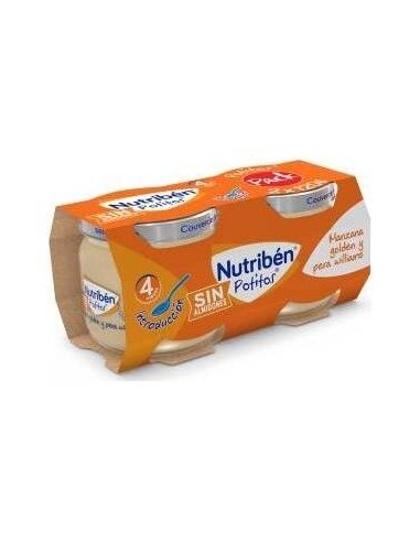 Nutriben Potito Introduccion Manzana-Pera 2X120Gr. de Nutriben