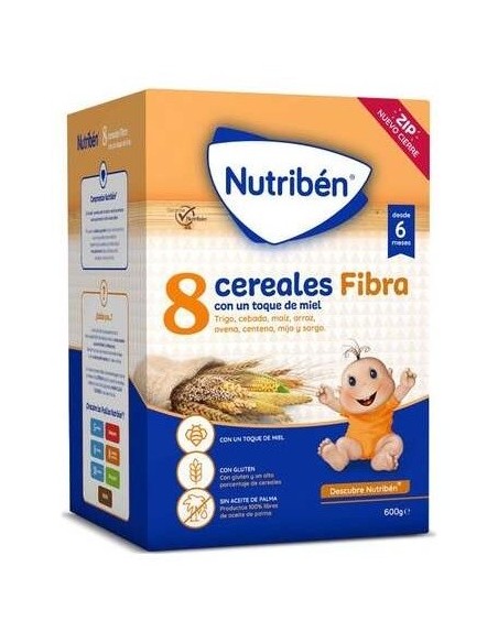 Nutriben 8 Cereales Miel 1000Gr. de Nutriben