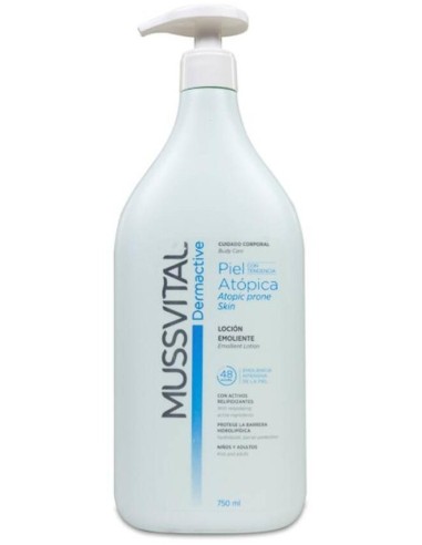 Mussvital Dermactive Leche Piel Atopica 750Ml de Mussvital