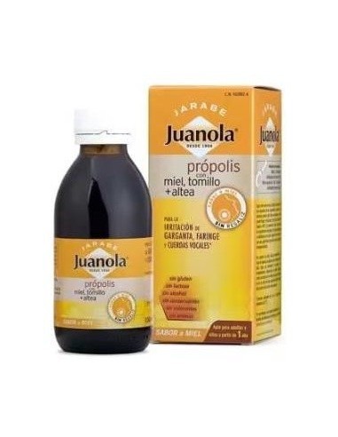 Juanola Propolis Miel Tomillo Altea Jarabe 150Ml. de Juanola