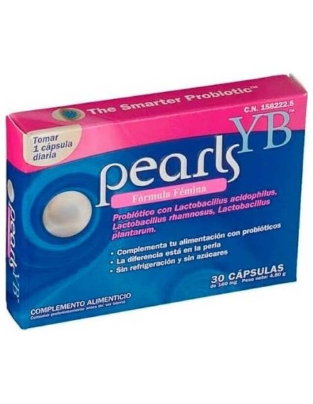 Pearls Yb Cuidado Intimo 30 Cápsulas  D.H.U.