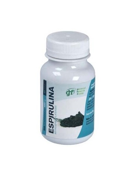 Espirulina 400mg 200 comprimidos GHF