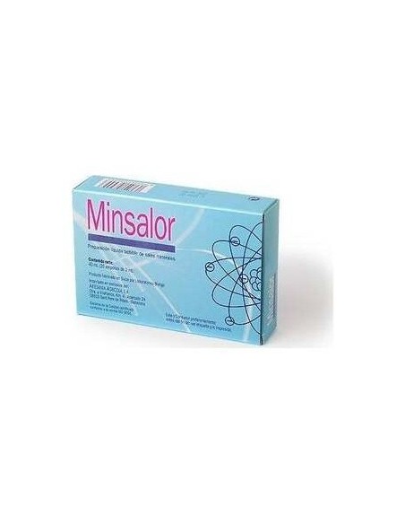 Minsalor 20 Ampollas X 2 Ml de Artesania