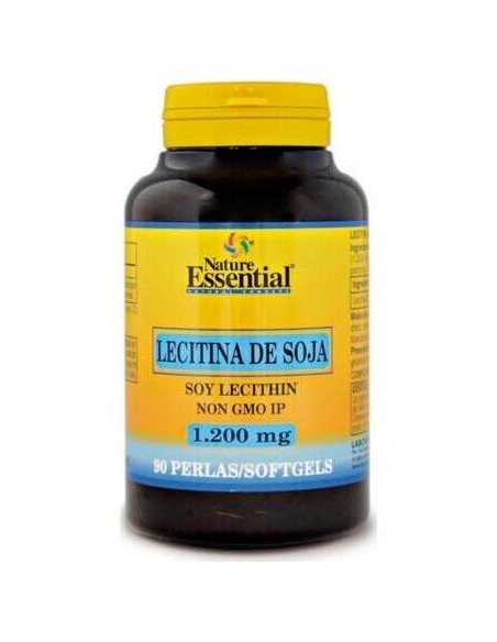 Lecitina De Soja 1200Mg. 90Perlas de Nature Essential