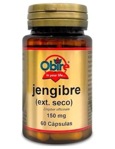 Jengibre 150Mg ( Ext.Seco) 60Cap. de Obire
