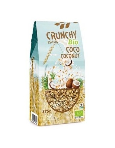 Crunchy Espelta Coco 375Gr. Eco de La Grana