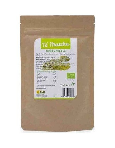 Te Matcha Premium Polvo 70Gr. Bio de Dream Foods