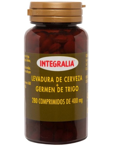 Levadura De Cerveza+Germen De Trigo 280Comp. de Integralia