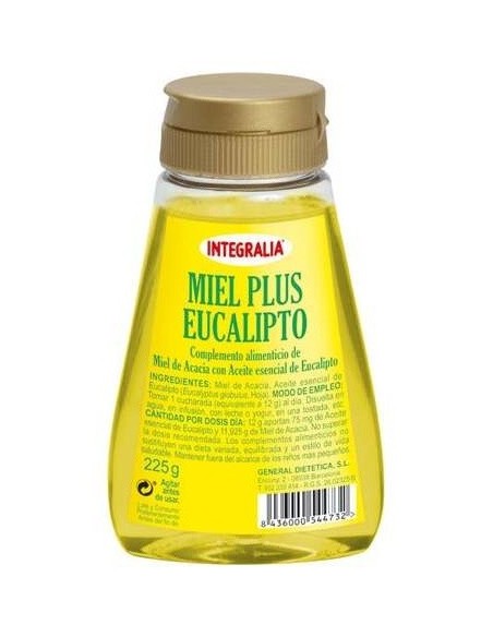 Miel Plus Eucalipto 225 Gr de Integralia