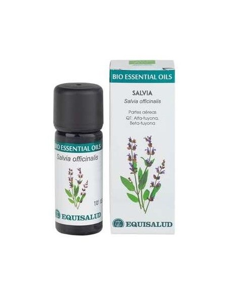 Bio Essential Oils Salvia Aceite Esencial 10Ml. de Equisalud
