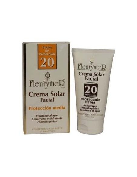 Crema Solar Facial Spf-20  Tubo de Fleurymer