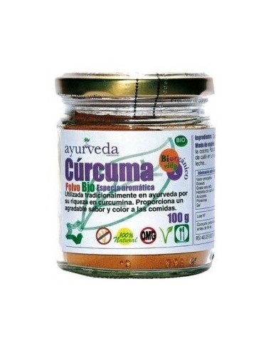 Curcuma En Polvo 100G Bio de Ayurveda Autentico