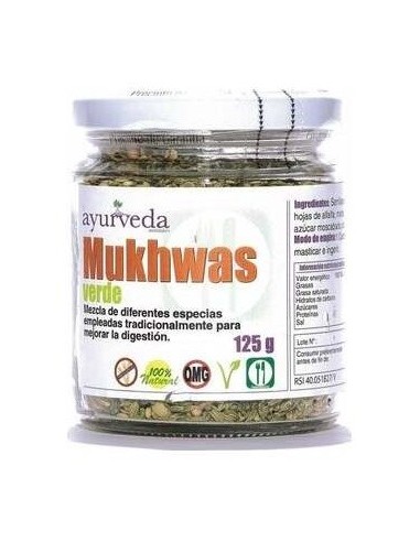 Mukwas Verde 125 Gramos Ayurveda Autentico