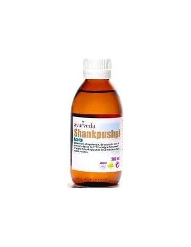 Aceite De Shankhpushpi 200 Mililitros Ayurveda Autentico