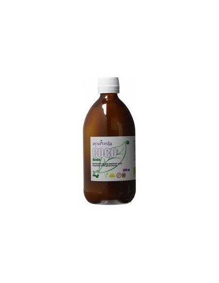 Aceite De Coco Puro 500 Mililitros Ayurveda Autentico