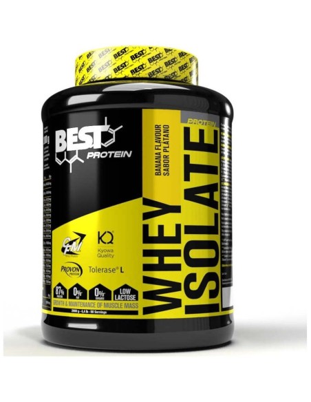 Whey Isolate Platano 2000Gr. de Best Protein
