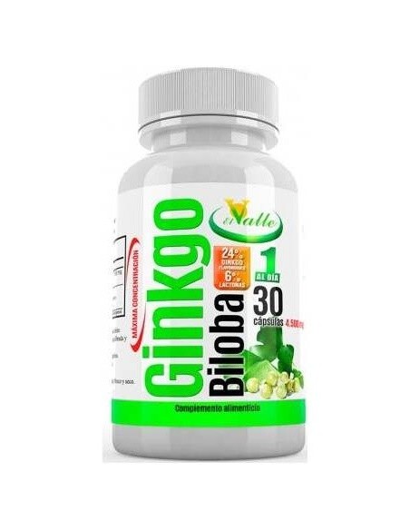 Ginkgo Biloba 30Cap. de El Valle