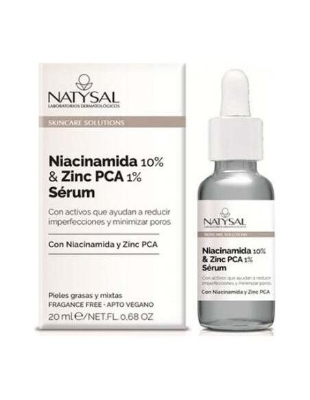 Sérum Niacinamida 10% & Zinc Pca 1% 20 ml. de Natysal