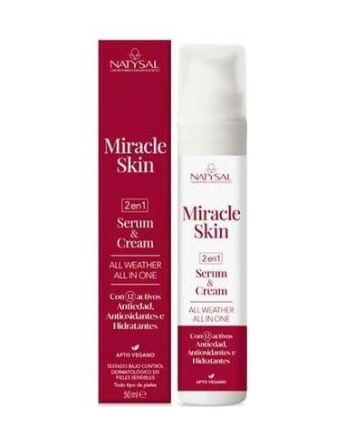 Miracle Skin 2En1 Serum-Crema 50Ml. de Natysal