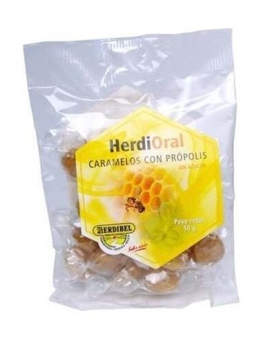 Herdioral Caramelos Propolis Bolsa 50Gr. de Herdibel