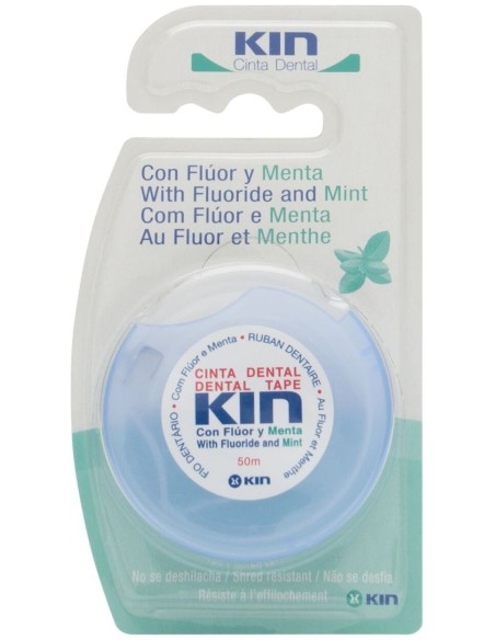 Cinta Dental Kin Mentol Fluor 50M de Kin
