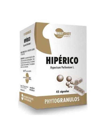 Hiperico Phytogranulos 45Caps. de Waydiet Natural Products