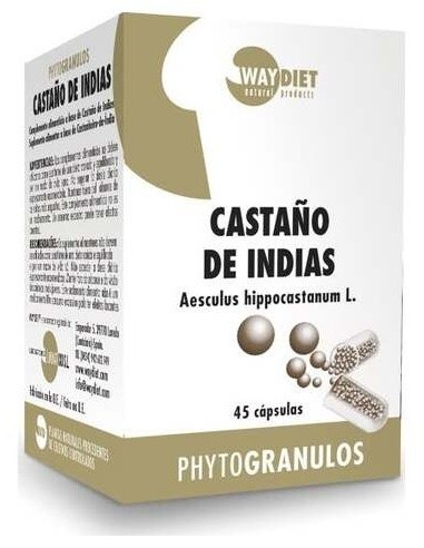 Castaño De Indias Phytogranulos 45Caps. de Waydiet Natural Products