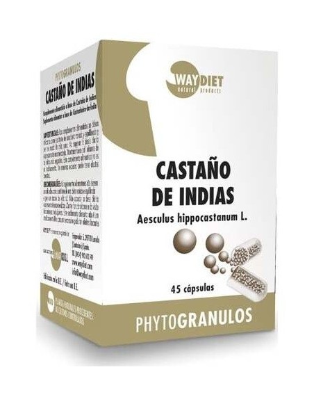 Castaño De Indias Phytogranulos 45Caps. de Waydiet Natural Products