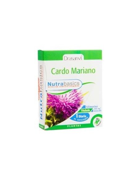 Cardo Mariano 30 Capsulas Nutrabasicos Drasanvi