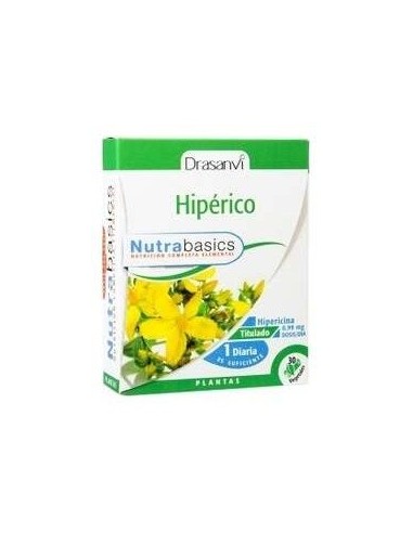 Nutrabasics Hiperico 30Caps. de Drasanvi