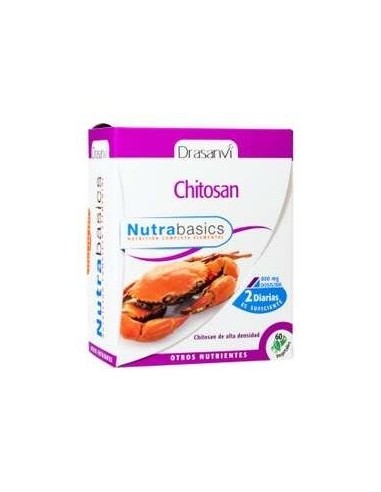 Chitosan 60 Capsulas Nutrabasicos Drasanvi