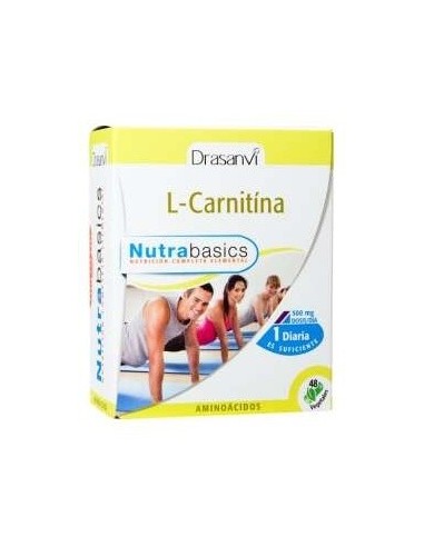 L-Carnitina 48 Capsulas Nutrabasicos Drasanvi