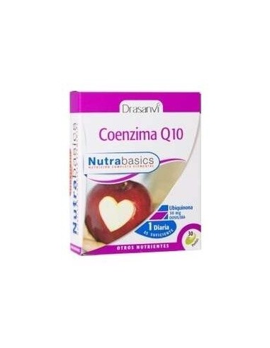 Nutrabasics Coenzima Q10 30Mg. 30Cap. de Drasanvi