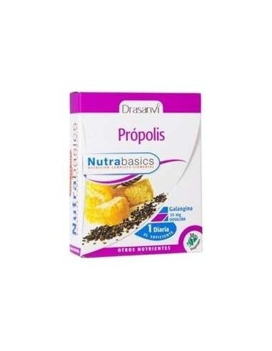 Propolis 30 Capsulas Nutrabasicos Drasanvi