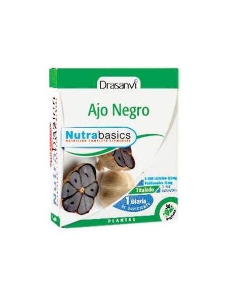 Nutrabasics Ajo Negro 24Cap. de Drasanvi