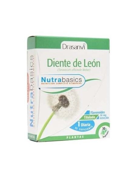 Diente Leon 30 Capsulas Nutrabasicos Drasanvi